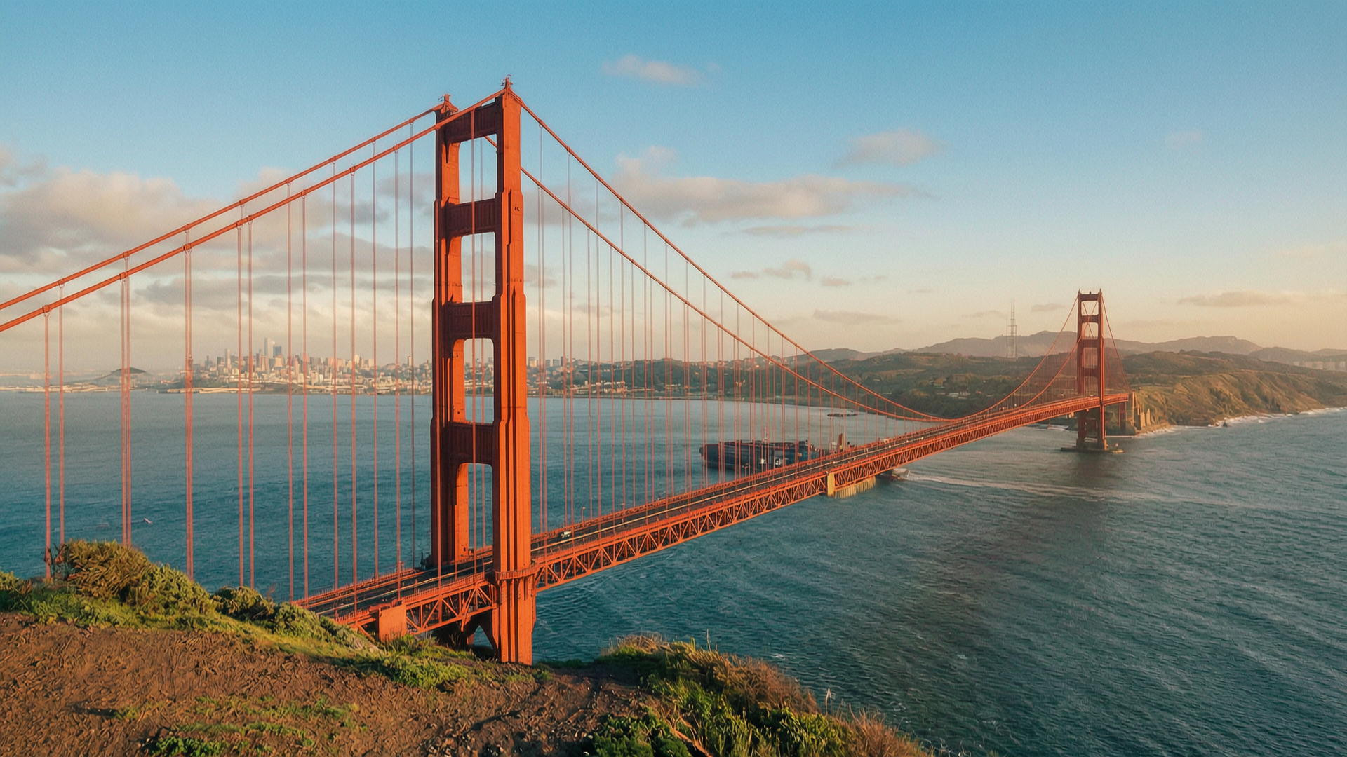 Walk across the Golden Gate Bridge