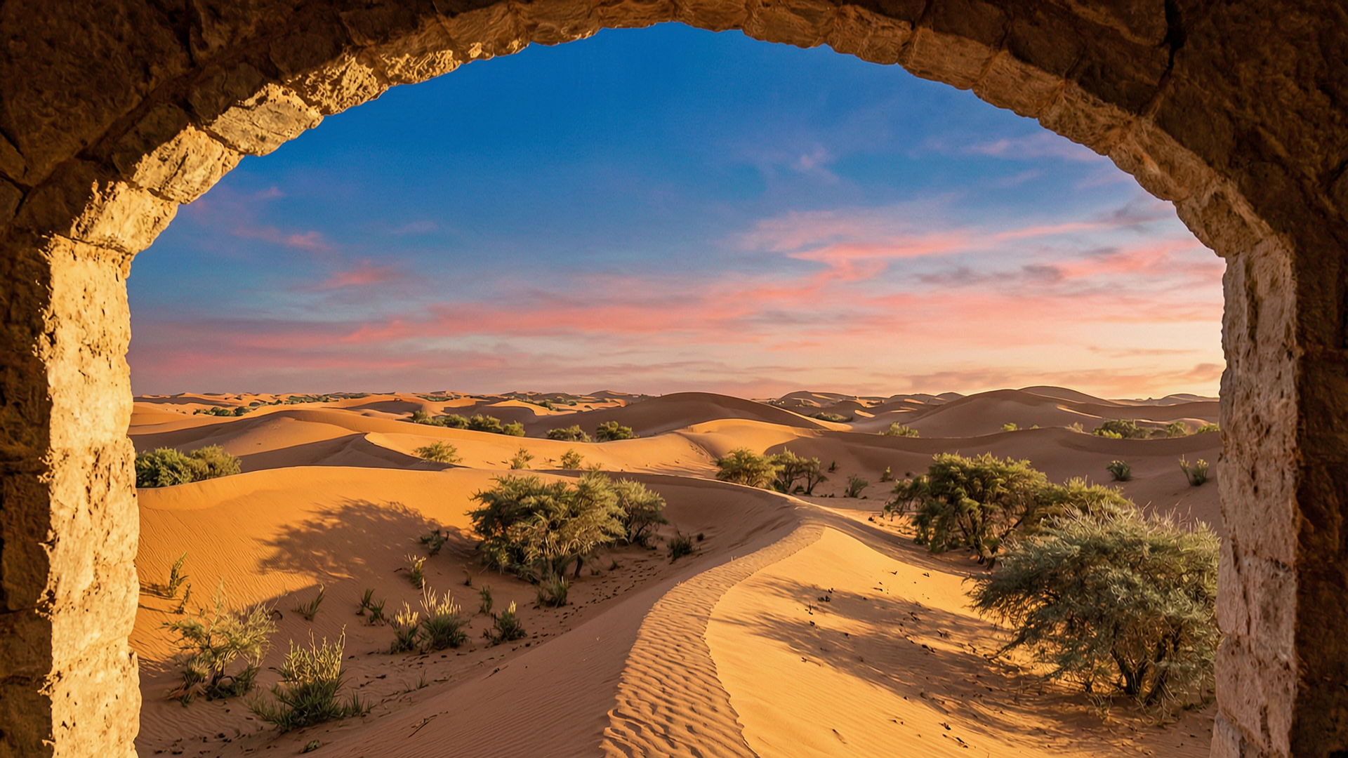 Desert trek to Erg Chebbi Dunes