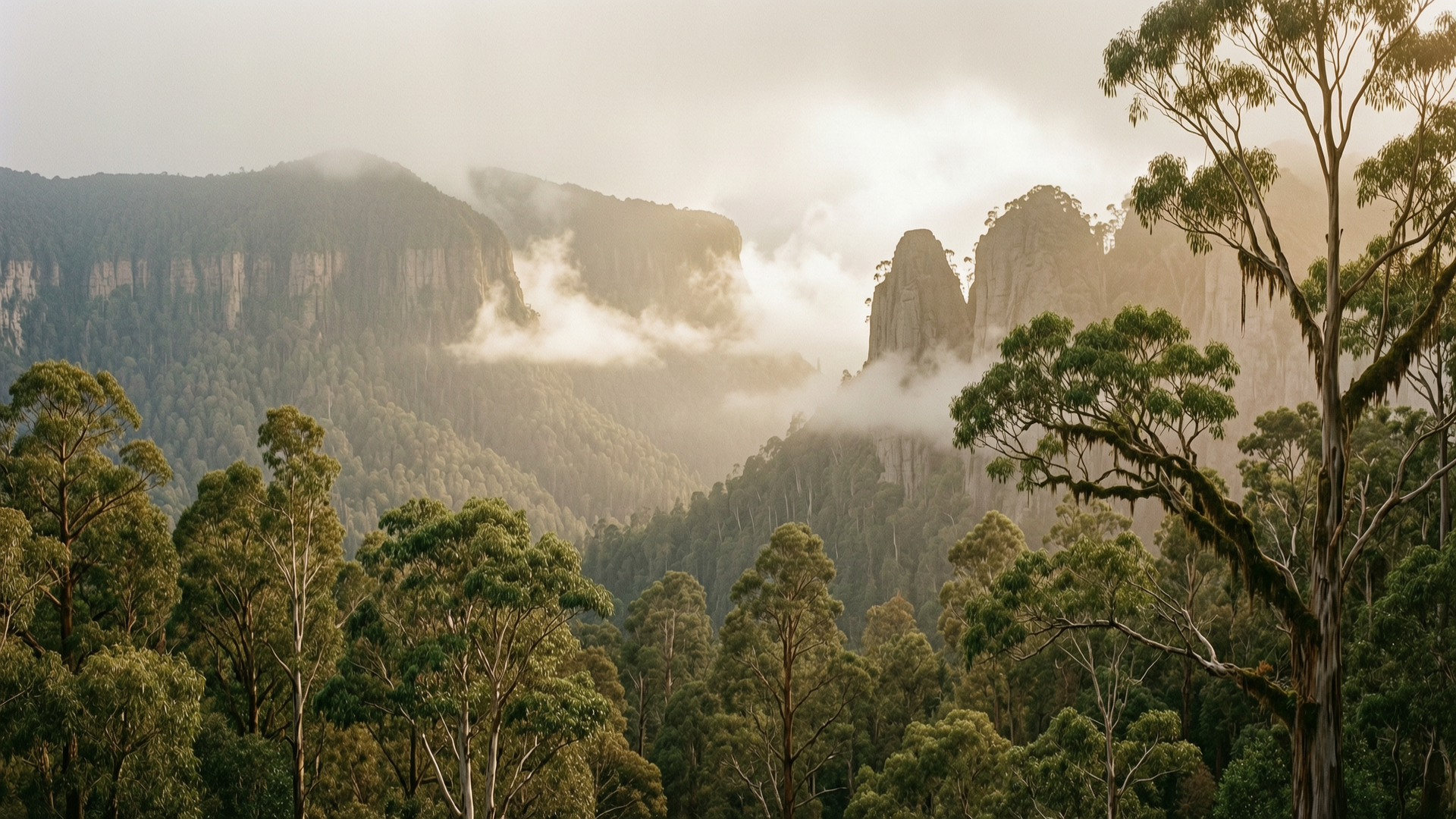 Morning walk at Katoomba Falls