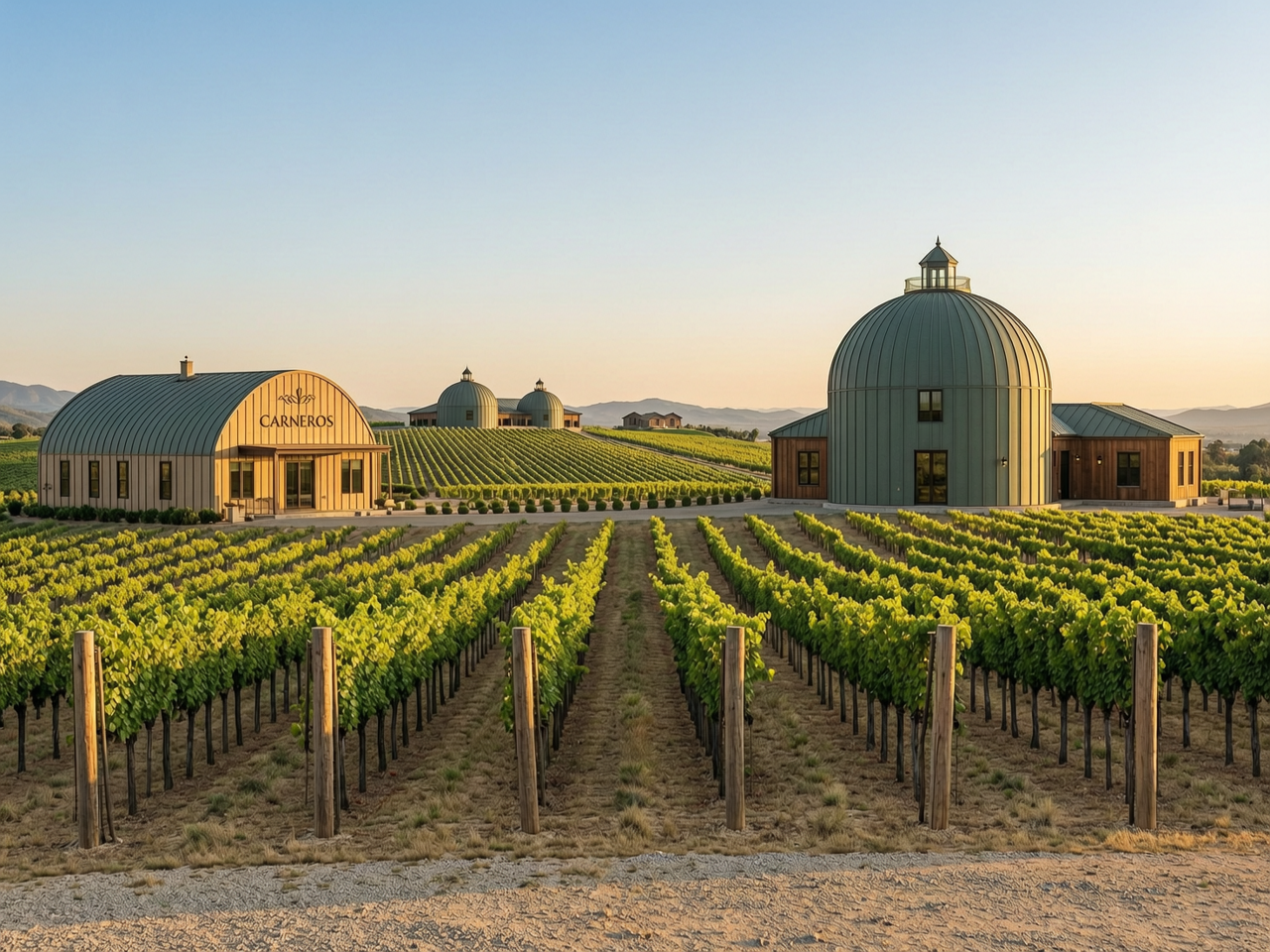 Evening relaxation at Carneros Resort & Spa