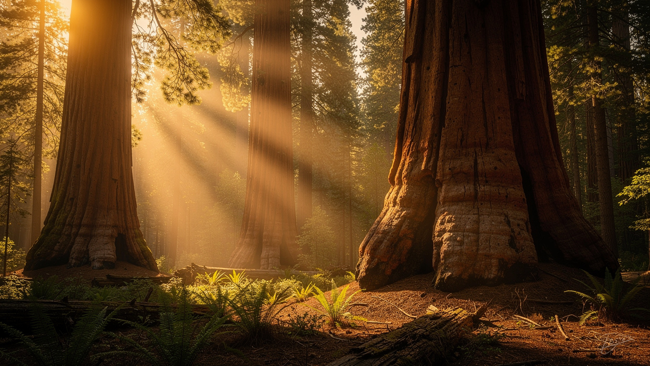 Morning hike in the Giant Forest
