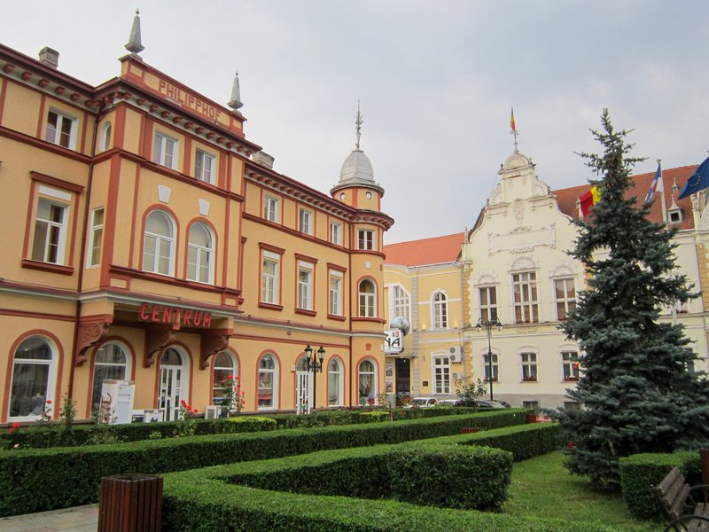 Baile Tusnad town center