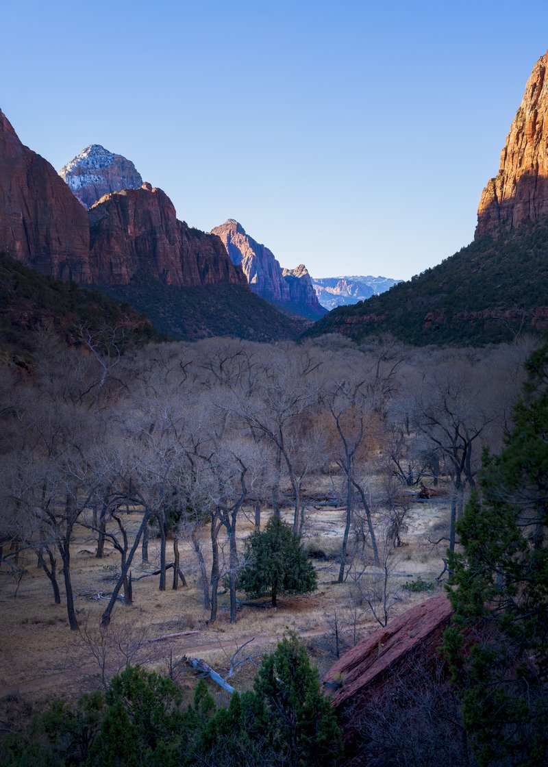Watchman Parking Area, Zion National Park