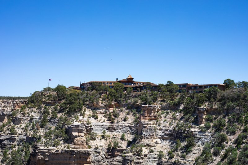 Historic lodges near the South Rim
