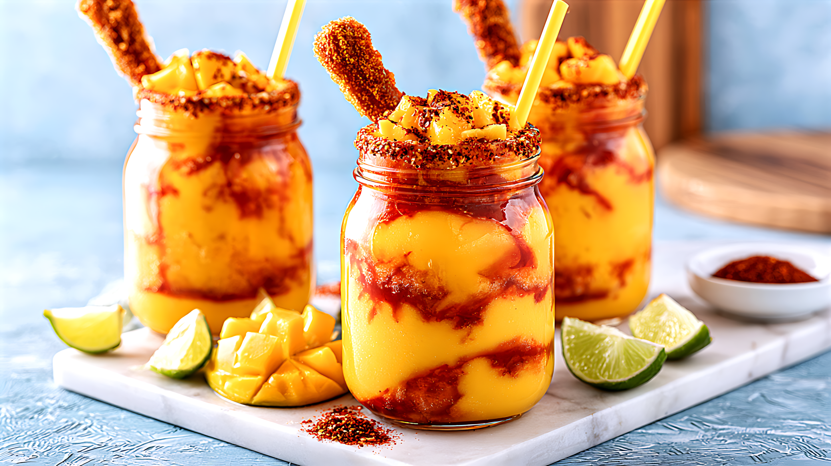 2. Layer the Mangonada Like You Mean It